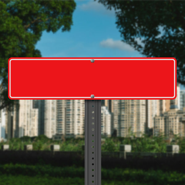 Custom Aluminum Sign - Street Sign