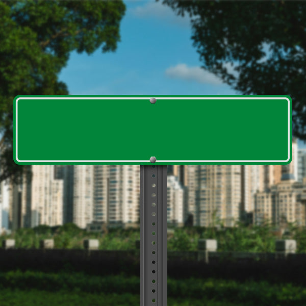 Custom Aluminum Sign - Street Sign