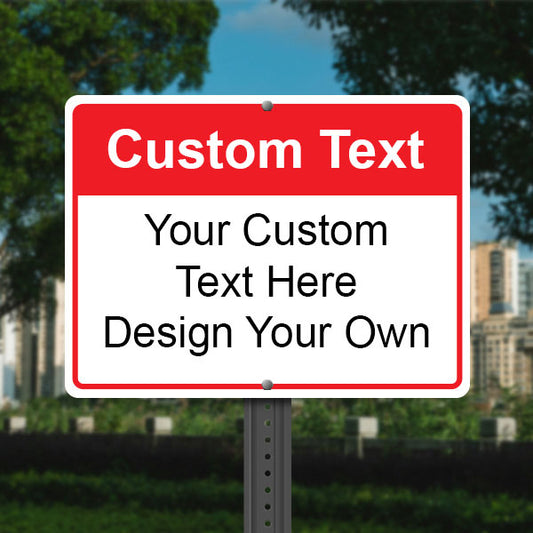 Custom Aluminum Sign